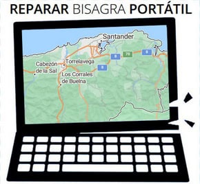 Reparación de bisagras de portátil en Cantabria