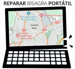 Reparación de bisagras de portátil en Ciudad Real
