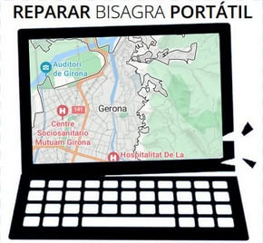 Reparación de bisagras de portátil en Girona