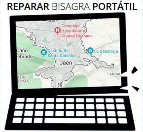 Reparación de bisagras de portátil en Jaén