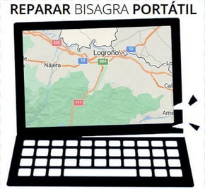 Reparación de bisagras de portátil en La Rioja
