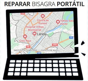 Reparación de bisagras de portátil en Lleida