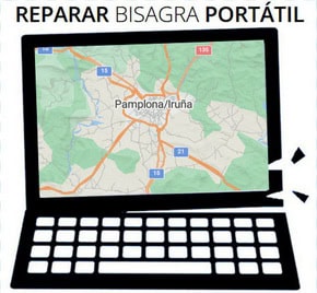Reparación de bisagras de portátil en Navarra