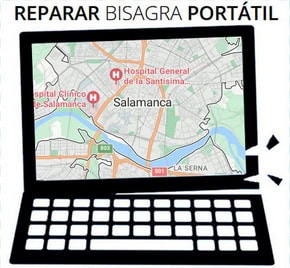 Reparación de bisagras de portátil en Salamanca